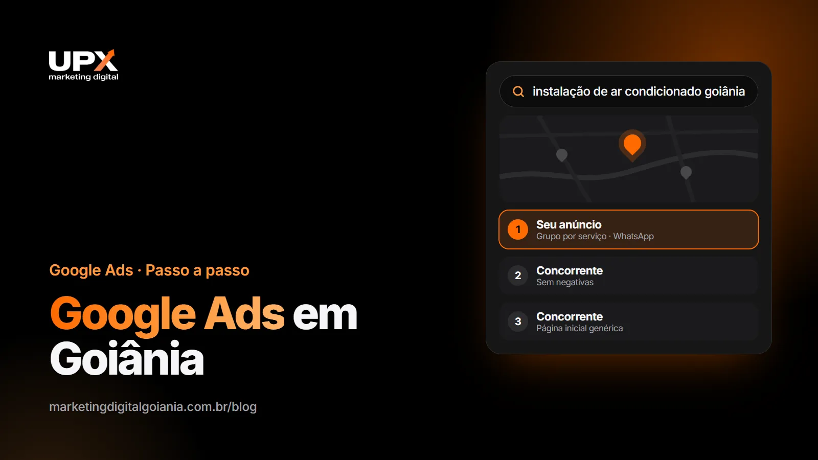 Google Ads em Goiânia: campanhas de pesquisa para empresas goianas