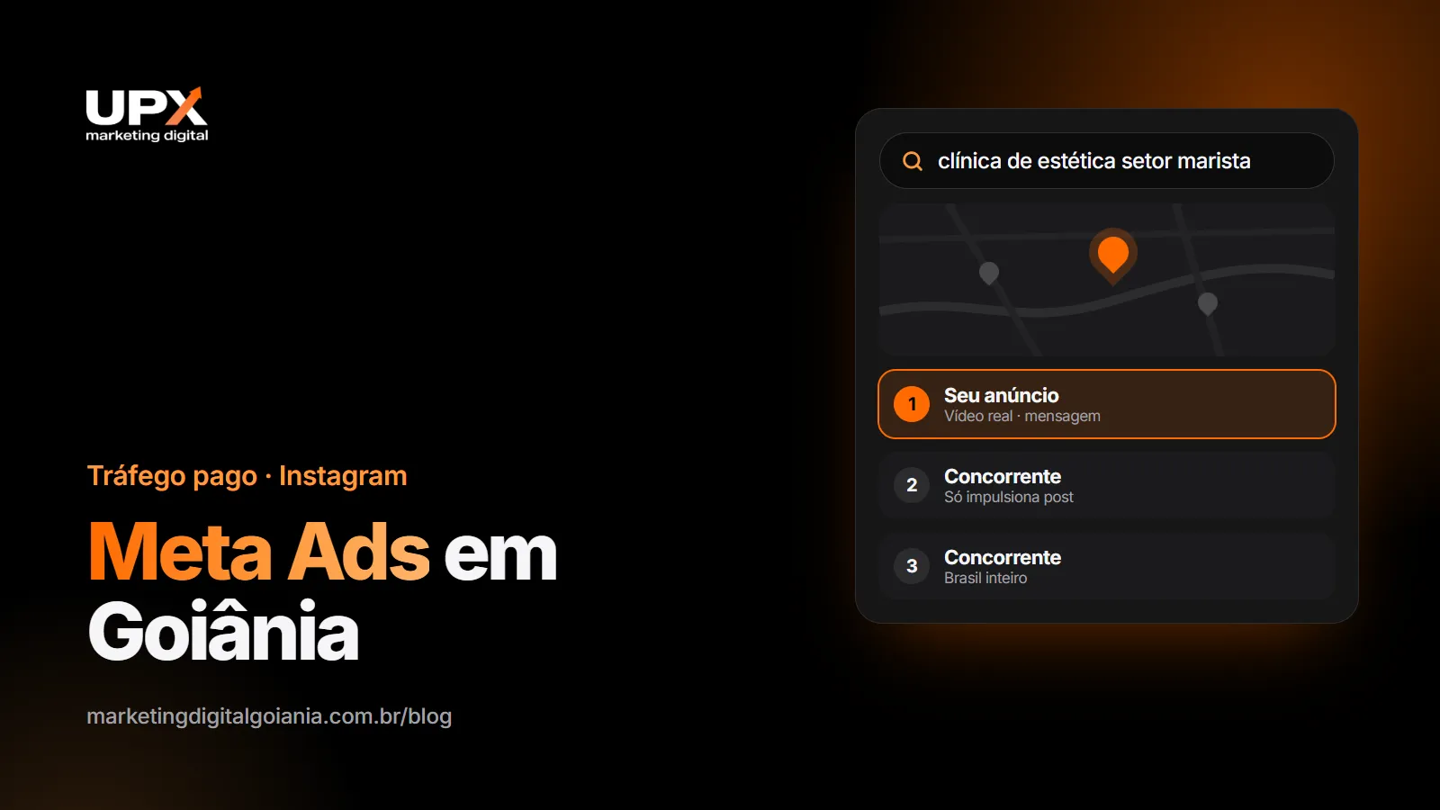 Meta Ads em Goiânia: anúncios no Instagram e no Facebook para empresas goianas